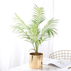 Palmera Artificial de Plástico de Alta Calidad al por Mayor, Bonsái Ecológico para Interiores/Exteriores, Tacto Natural, 65 cm, Plantas de Interior para el Hogar - Product Image 4