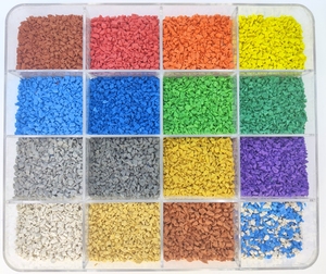 Gránulos de EPDM SBR Resistentes a los Rayos UV, Ecológicos, con 10%, 13% y 15% de Contenido de Caucho, para Pisos, Parques Infantiles, Pistas de Atletismo Elásticas - Product Image 2