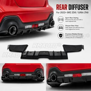 Para Subaru BRZ ZD8 2022+ Toyota GR86 ZN8 Accesorios para Automóviles Kit de Carrocería Estilo MAX ORIDO, Labio Delantero, Difusor Trasero, Extensión de Faldones Laterales - Product Image 5