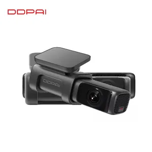 Véritable DDPAI Mini 5 Dash Cam 4K + 2160P Caméra de tableau de bord IR Vision nocturne Mode de stationnement Condensateur 64G Dash Cam