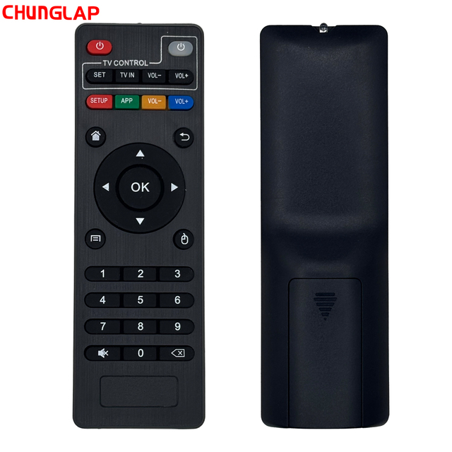 The Remote Control for the Set-top Box Is Compatible with the Mxqpro T95 Series, X96, Mx9, M8 Series, M9c, and H9.