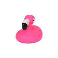 Mini canard flottant sonore en vinyle pour le bain, jouet pour enfants, en plastique, pour soulager le stress des bébés, jeu aquatique