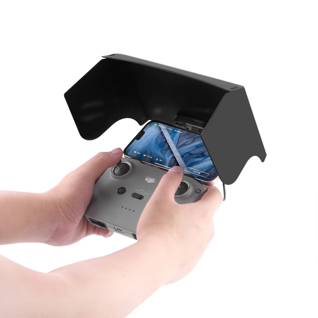 Drone Sun Hood Remote Controller Monitor Light Sunshade Cover for DJI Mini 4 Pro/Air 3 Smartphone Tablet Screen