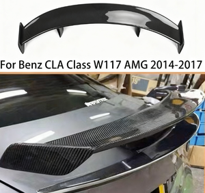 Aileron arrière en Fiber de carbone de haute qualité pour <span class=keywords><strong>Mercedes</strong></span> Benz classe <span class=keywords><strong>CLA</strong></span> W117 CLA45 <span class=keywords><strong>AMG</strong></span> CLA200 220 CLA260 <span class=keywords><strong>250</strong></span> 2014-2017 aile arrière - Product Image 1