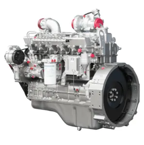 محرك يوتشاي YC6MK Euro 3 متوسط الانبعاث, محرك ديزل عالي القوة ، وموثوقية عالية ، استهلاك منخفض للوقود و Suf