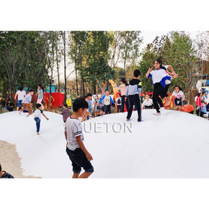 Oreiller gonflable à rebond sonore blanc, fabricant en chine, nuage de saut avec simple, Double et <span class=keywords><strong>trois</strong></span> ouvertures - Product Image 3