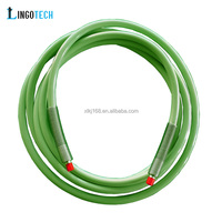 Tuyau d'aspiration en silicone autoclavable 260C 7mm ultra-flexible, résistant à l'abrasion, composite, pour processus d'infusion et aérospatiaux, longueur 1m -30 bars