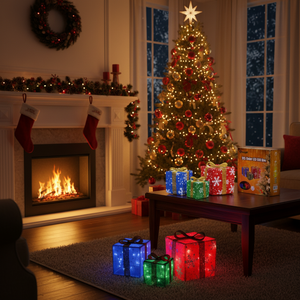 24PC/CS LED coffret cadeau de Noël 6 \ "8 \" 10 \ "utilisation d'ornement - Product Image 5