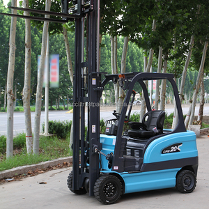 Chariot élévateur électrique bon marché de 2 tonnes avec batterie au plomb - Product Image 2