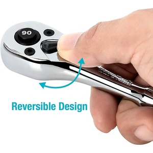DURATECH 1/4-Inch Drive <strong>Ratchet</strong> Handle 90-Tooth Quick-Release Reversible <strong>Wrench</strong> Socket Customizable OEM Mechanical <strong>Wrench</strong> - Product Image 4