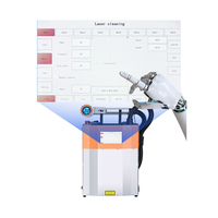 Máquina de Limpieza Láser de Pulso LME de Alta Precisión Directo de Fábrica, 50W 100W, Eliminación de Óxido para Madera, Acero Inoxidable, Piedra, Aluminio, Vidrio
