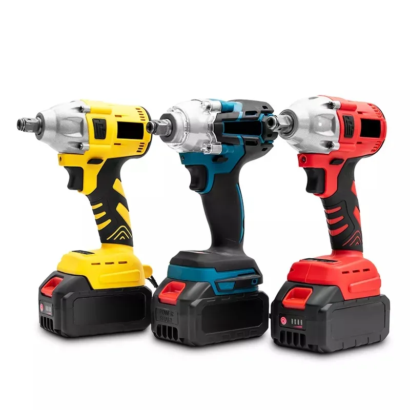 Max Power 400nm 5 Torque Model Li-ion Battery Power Tool Cordless Wrenches 20v 1/2 Inch Head impact Power wrench