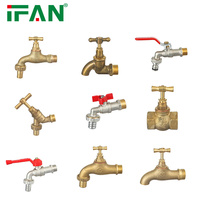 IFAN Fabrication Fourniture Laiton Bibcock Bas Prix OEM Robinets De Jardin Extérieurs Utilisation Durable Turquie Bibcock Robinets D'eau