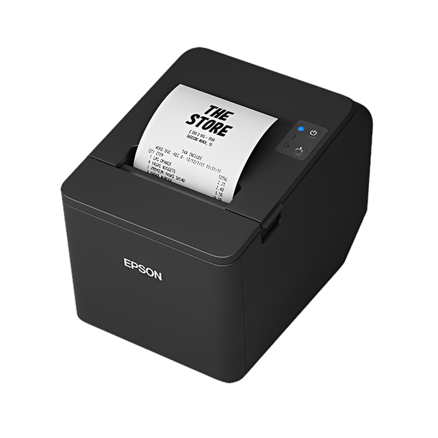 E-pson TM-T82IV POS Thermal Receipt Printer USB/RS232/LAN Interfaces 58/80mm Paper 250mm/s Print Speed for Catering Retail POS