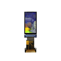 Écran LCD TFT 0,96 pouce 80x160, port série SPI, affichage complet, luminosité 500 cd/m², garantie 1 an, module