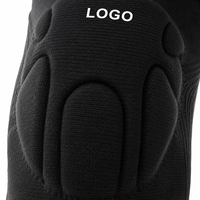 Genouillères de protection souples et respirantes OEM pour le volley-ball, le football, la danse, le yoga, le tennis, la course à pied et le cyclisme