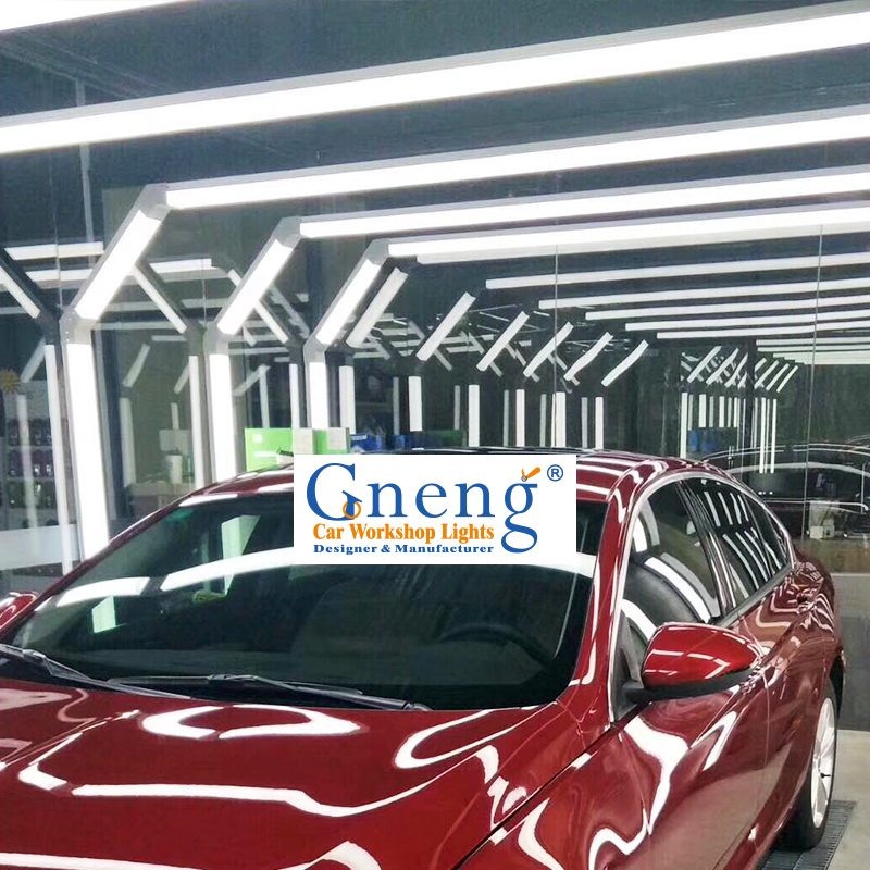 Стандартная светодиодная туннельная лампа zoneng ZG/E1009 для автомобильной пленки и автомобильной обмотки, станция по уходу за автомобилем