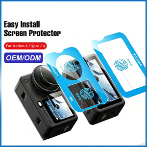 ฟิล์มกระจกนิรภัย AR HD สำหรับ DJI Action 6 Action 5Pro/4 ฟิล์มป้องกันเลนส์สำหรับ Insta Ace Pro 2/Pro - Product Image 1