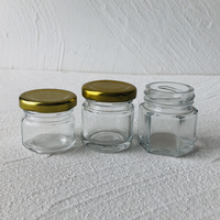 30Ml 35Ml 45Ml 50Ml 100Ml 200Ml 280Ml 380Ml 500Ml 730Ml Madu Preservasi Kaca Sampel Jar Lilin Botol Hot Sauce Mini Selai Jar
