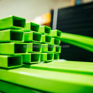 Poteaux moyens carrés de tennis de padel en alliage d'aluminium professionnel avec filet moyen pour équipement de <span class=keywords><strong>court</strong></span> de tennis - Product Image 5