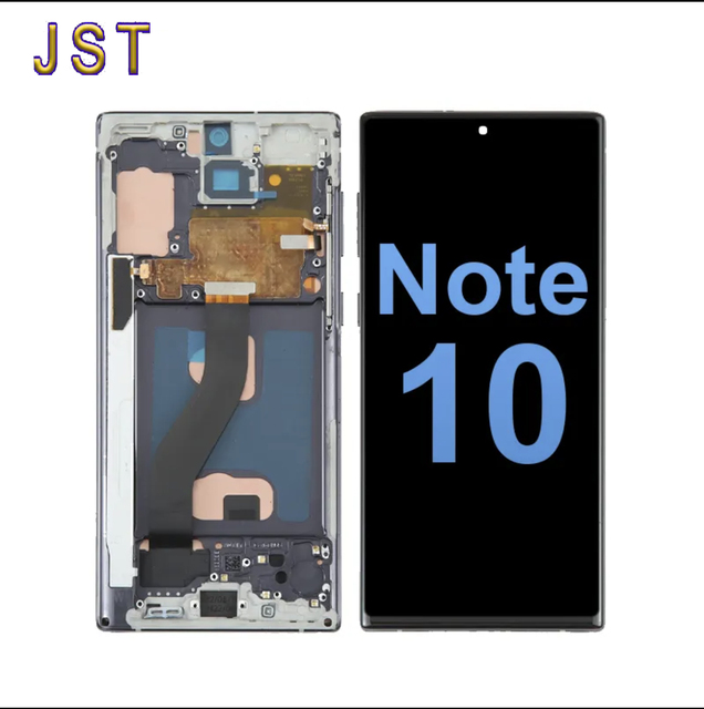 Factory Price LCD Touch Screen Digitizer for Samsung Note10 LCD Assembly