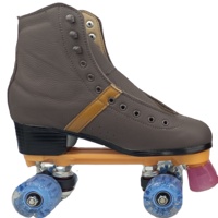 Patins à roulettes et quad YSMLE haut de gamme professionnels avec empeigne en cuir, châssis en aluminium, roues en PU, roulements ABEC-9 en acier au carbone