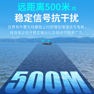 HAIWAV Fabricant d'origine, contrôleur 3-en-1 avec <span class=keywords><strong>puce</strong></span> industrielle, <span class=keywords><strong>bateau</strong></span> à appât 40000mAh pour la pêche en lac extérieur - Product Image 4