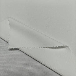 Tissus en sergé occultants en maille tricotée extensible teinte en masse, poids moyen, 95 % polyester 5 % viscose, conception personnalisée OEM pour sacs de vêtements - Product Image 3