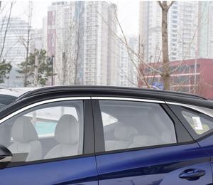 Portaequipajes de techo de coche de aleación de aluminio tipo adhesivo negro plateado para Hyundai <span class=keywords><strong>Tucson</strong></span> <span class=keywords><strong>2022</strong></span> 2023 2024 - Product Image 5