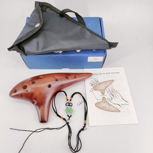 Vente en gros Instrument de musique populaire Jeu jouet 12 trous <span class=keywords><strong>Zelda</strong></span> <span class=keywords><strong>Ocarina</strong></span> avec boîte colorée - Product Image 6