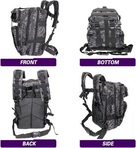 Sac de rangement pour matériel de pêche, sac à dos pour matériel de pêche avec compartiments et poches pour boîtes à matériel, échantillon gratuit - Product Image 4