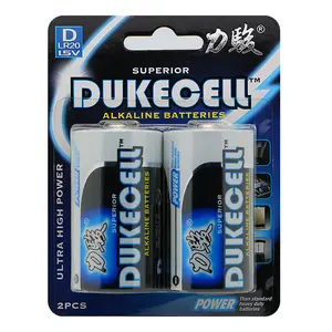 Dukecell R6 Aa Um3 Droge Cel Batterij Alkaline Batterij Voor Kinderen Elektrische Auto Jas Speelgoed Western Oem Tijd Niet Oplaadbare Folie