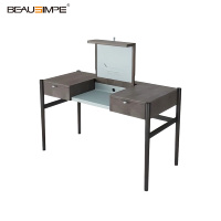 Table de toilette en marbre naturel de luxe, série Nascondino, fonction de charge rapide, style italien moderne minimaliste, taille et couleur personnalisables