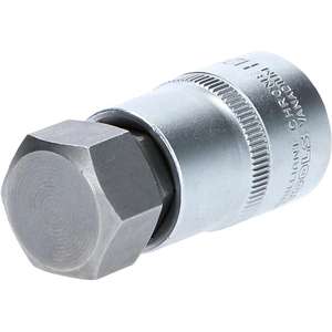 Brilliant <b>Tools</b> 1/2" hexagonal bit socket, 55 mm long, 22 mm - Product Image 1