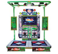 Machine de danse d'arcade à pièces Pump It up Music à vendre-Machine de musique dansante pour le divertissement
