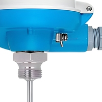 Transmetteur de température modulaire E+H RTD TR25 avec port série en acier inoxydable pour la surveillance des processus industriels