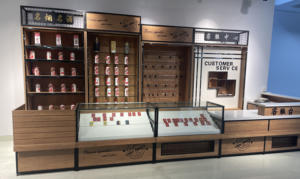 たばこ店デザイン小売店デザイン足煙ショーケースOEM - Product Image 5