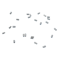 Vis sans tête A2-70 SS304 intérieur en acier inoxydable DIN 913 vis à six pans creux avec extrémité plate