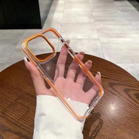 Vente en gros Bustyle Design antichoc transparent assorti pour 12 11 15 Pro Max Housse de téléphone portable coque de téléphone acrylique transparente