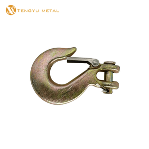 Hoge Kwaliteit Ons Type G70 Koolstofstaal Gesmede Glevis Slip Haak <span class=keywords><strong>Latch</strong></span> Gegalvaniseerde Afwerking Zware Industrie 1/<span class=keywords><strong>4</strong></span>-1/2 Custom Logo - Product Image 2