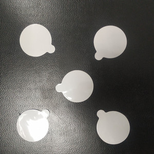 Revestimiento de sellado de papel de aluminio Tapa de junta con <span class=keywords><strong>grifos</strong></span> de tracción Taza de jugo de té Envasado de alimentos <span class=keywords><strong>Tapas</strong></span> de papel de aluminio de inducción de fácil pelado Revestimientos de sellado - Product Image 4