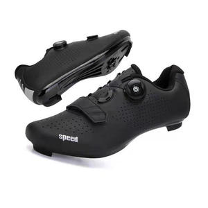 Nouvelle route montagne hommes et femmes semelle dure filature noir vélo chaussures <span class=keywords><strong>de</strong></span> cyclisme non verrouillables chaussures <span class=keywords><strong>de</strong></span> Fitness - Product Image 6