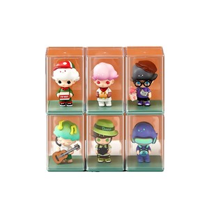 Caja de Almacenamiento para Figuras Pop Mart, Exhibidor Acrílico Transparente Apilable con Tapa para Colección de Figuras de Juguete, Capacidad para 25 - Product Image 3