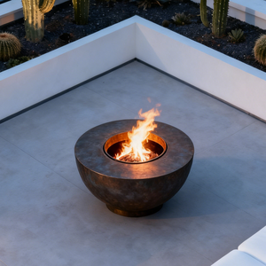 Brasero de Hierro para Exteriores, Resistente a la Intemperie, con Diseño Elegante y Eficiente en <span class=keywords><strong>Calor</strong></span>, para Uso en Europa y América - Product Image 4