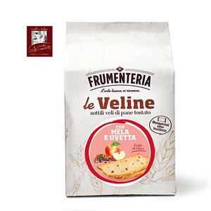 150g gverdi thực phẩm Ý làm món khai vị Ý Bánh quy giòn Le veline Gourmet bánh mì nướng với táo và nho khô - Product Image 1