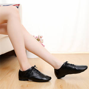 Zapatos de jazz Zapatos de baile Botas de baile diseño simple cómodo sensación de uso adecuado para que las niñas lo usen - Product Image 3