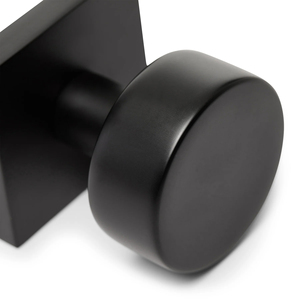 Kenop pintu kuningan Modern mewah anti-maling, kunci pintu kayu hitam dan emas dengan cara pembuka kunci untuk pegangan pintu utama Interior - Product Image 2