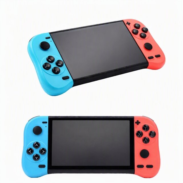 X50 5.1 Inch HD Retro Style Handheld Game Console with  TV Output Unique Childhood Games Player Video Game Consoles