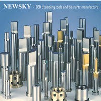 Nouvelle usinage CNC de haute précision Newsky avec tolérance de ±0,005, rectification de surface et rectification de profil pour matrices d'emboutissage et poinçons