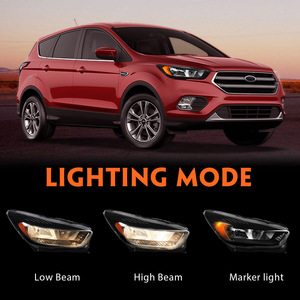 Per Ford Escape <span class=keywords><strong>Kuga</strong></span> 2017-2019 lampada faro nero trasparente CJ5Z13008C - Product Image 4